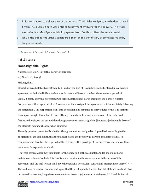 Business Law and the Legal Environment - Page 475